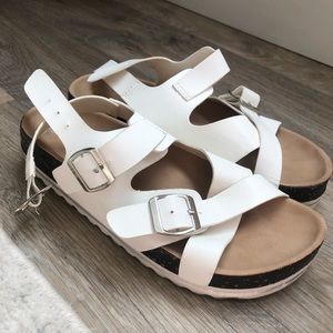 White Sandals
